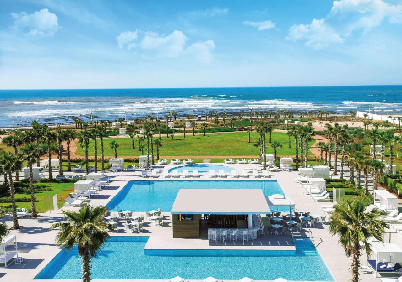 Vichy Célestins Spa Hôtel Casablanca Bouznika Esterno foto The beach at the Royal Beach Palace