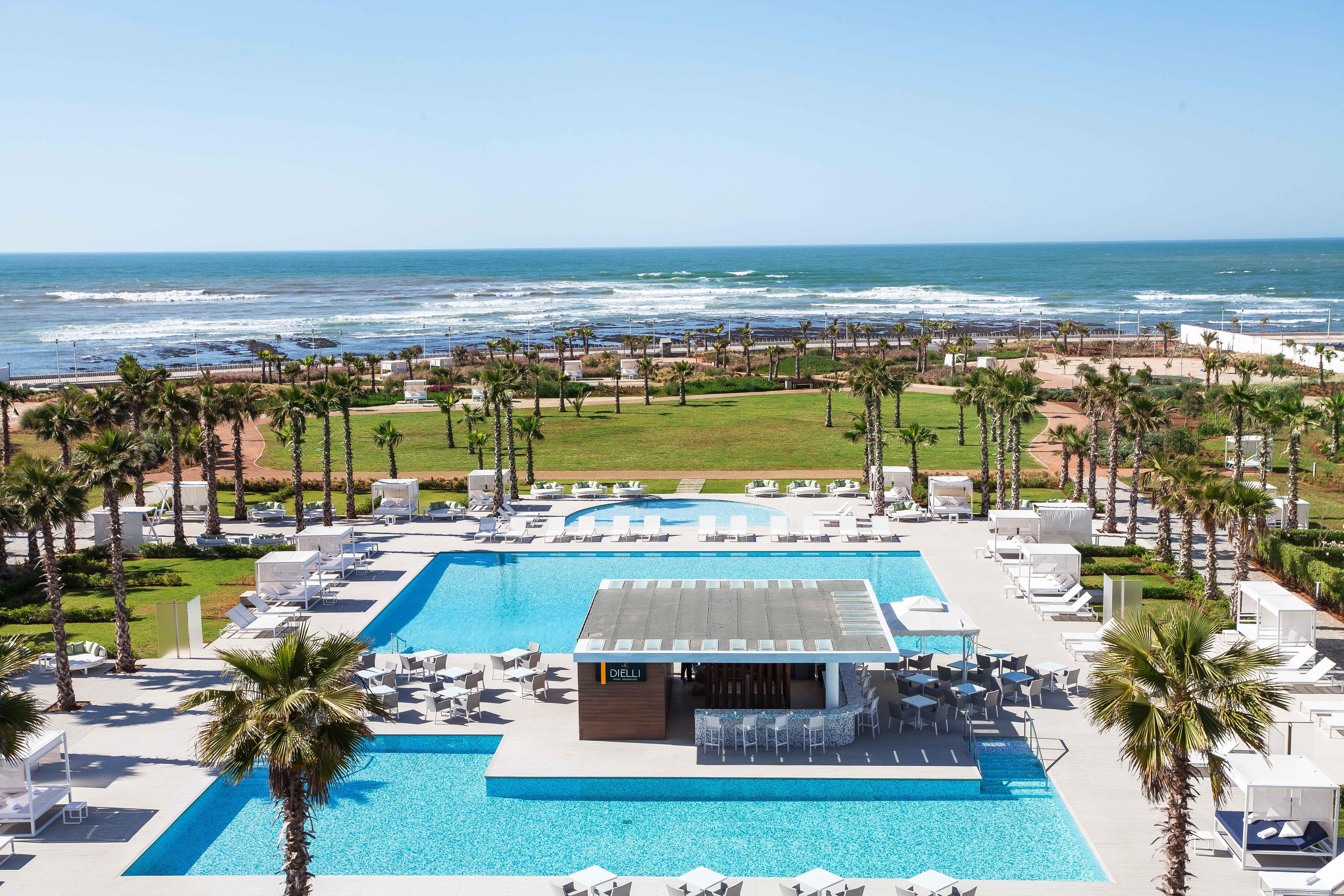 Vichy Célestins Spa Hôtel Casablanca Bouznika Esterno foto The pool at the Hilton Tel Aviv